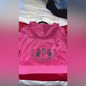 Hot Pink Glitter Juicy Couture Tracksuit
